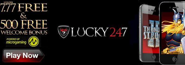 Lucky247 – £7.77 Free