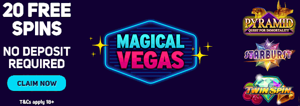 Magical Vegas – £2 Free